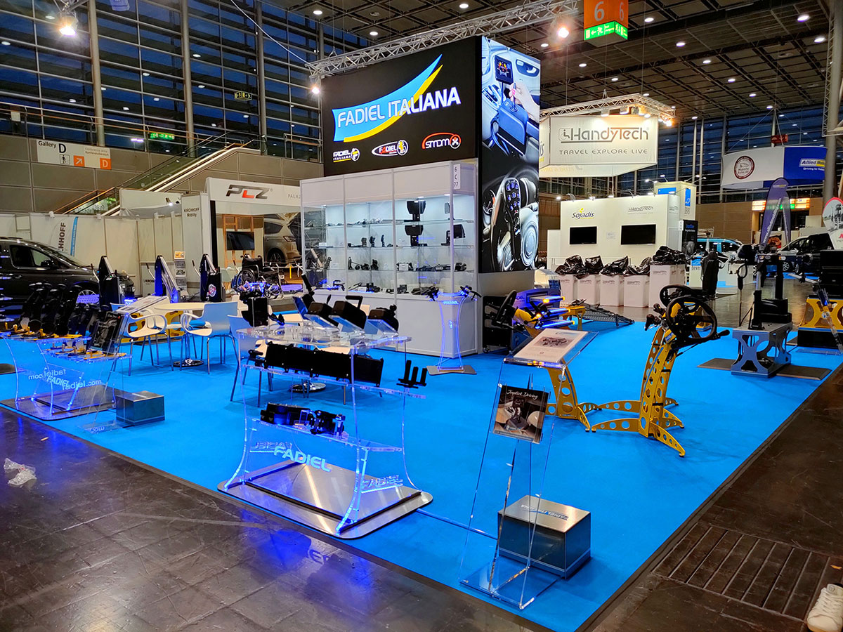 Pictures of Fadiel at the Rehacare International 2022