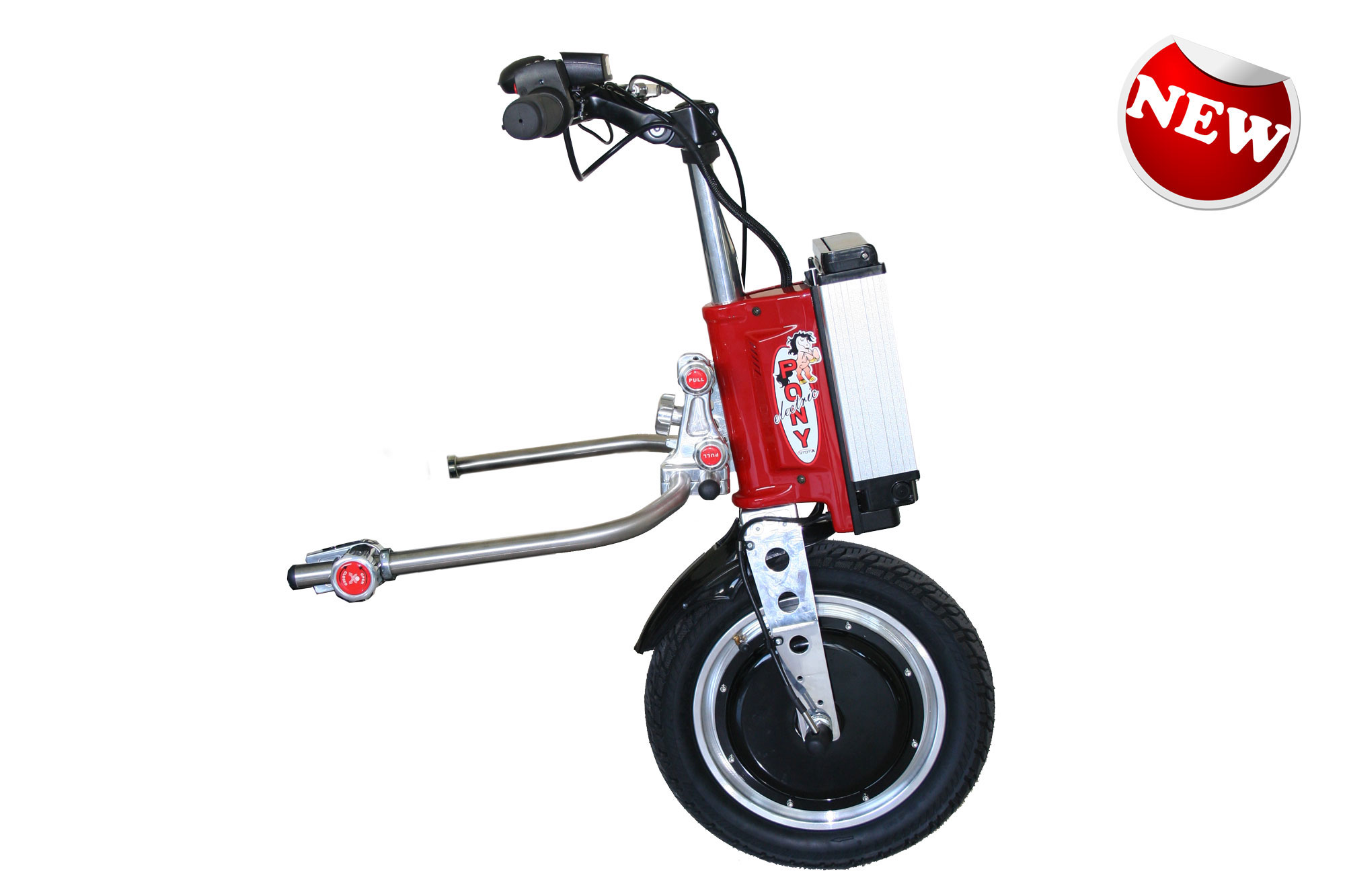 PONY - la motoruota per motorizzare ogni tipo di carrozzina