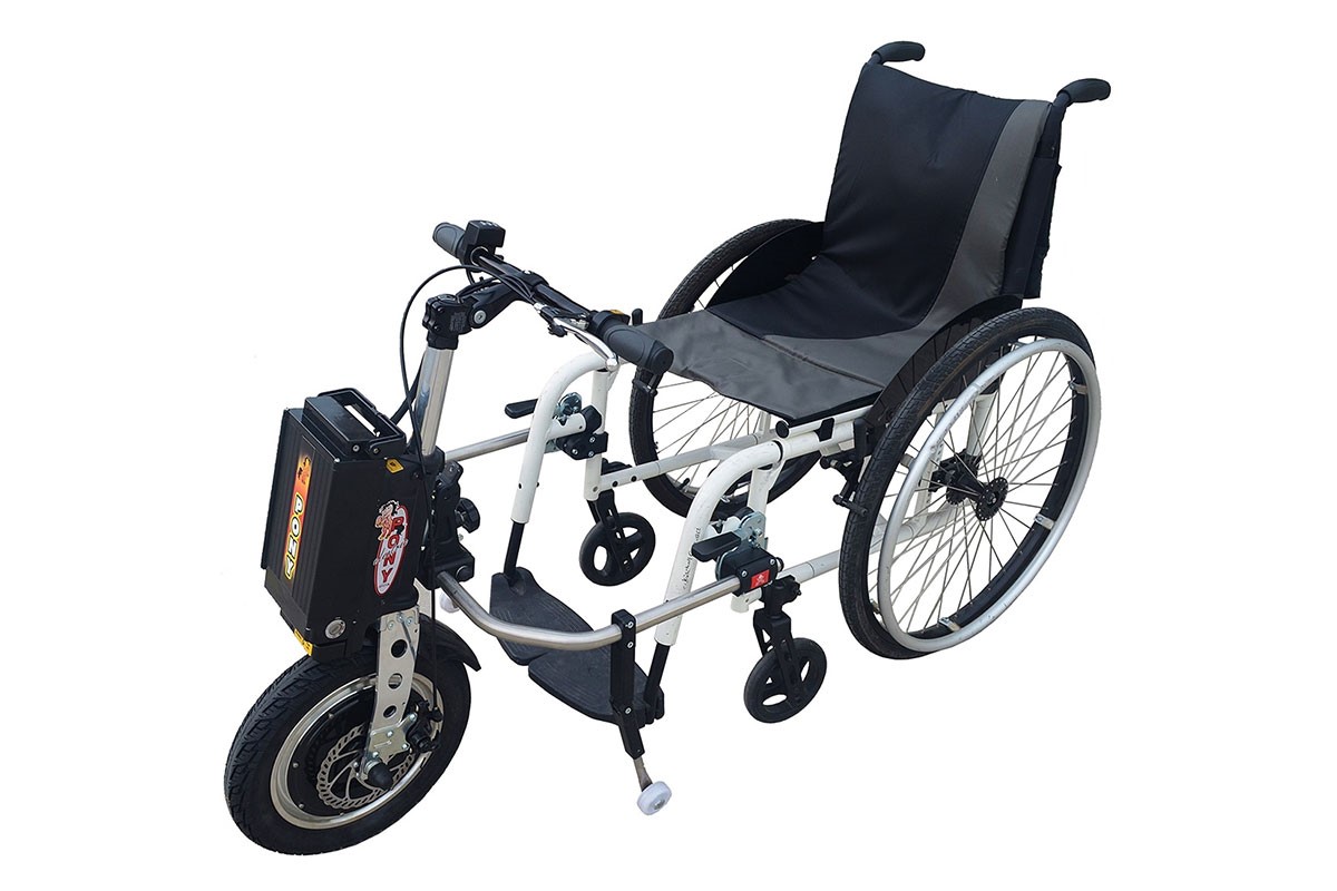 Pony the motorised wheel for wheelchair
